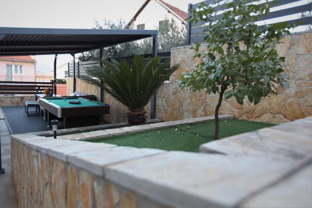 Luxury Villa Lana Apt, Seaview Terrace, Large Outdoor Space, Bbq Trogir Exterior foto